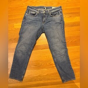 Rag & bone Dre low-rise slim boyfriend jeans, size 27